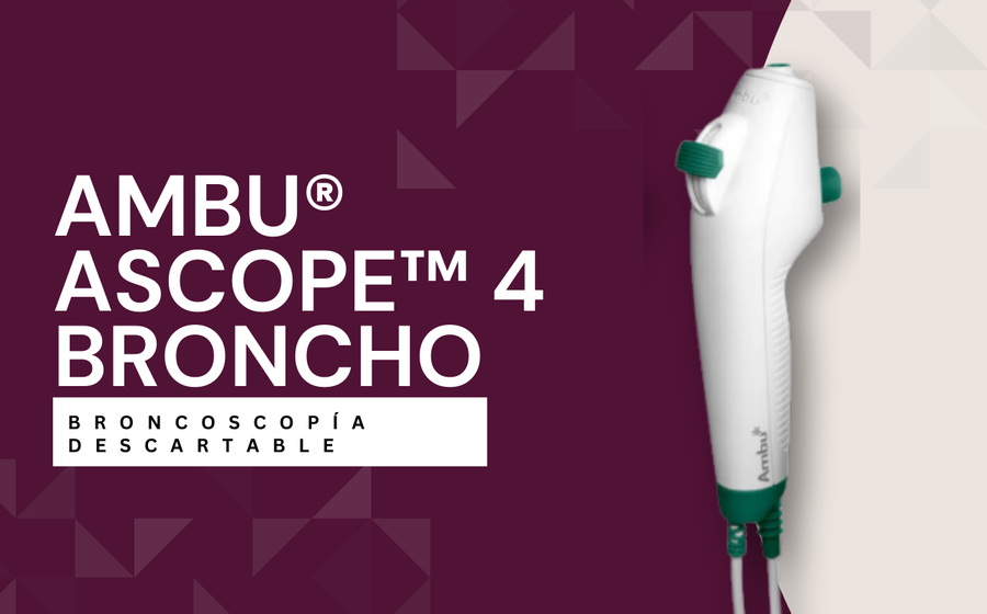 Ambu® aScope™ 4 Broncho: Innovación en Broncoscopía Descartable